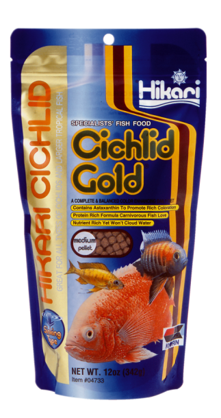 Hikari Cichlid Gold Medium 342g sinkend